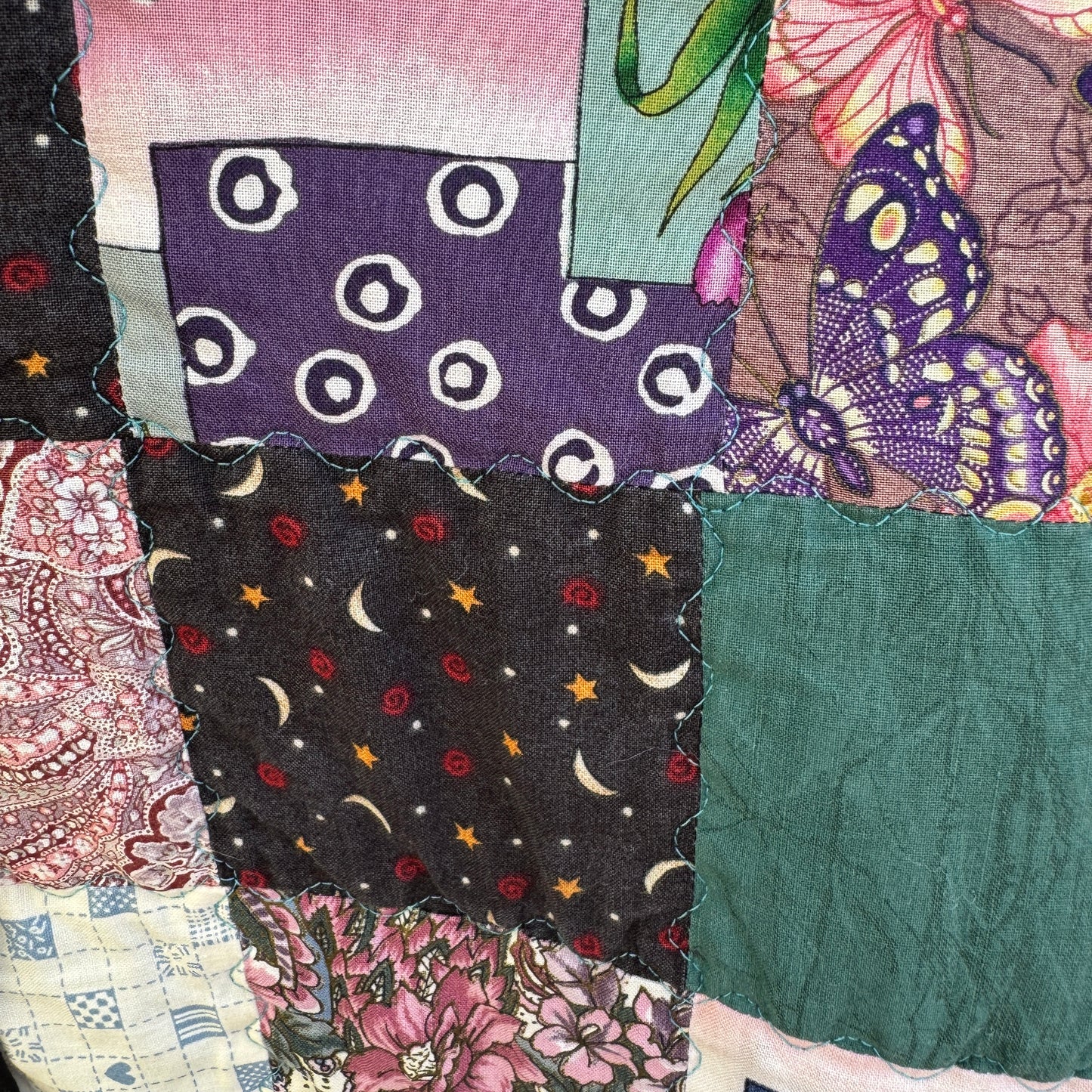 Nostalgia Patchwork Jacket - Size Small