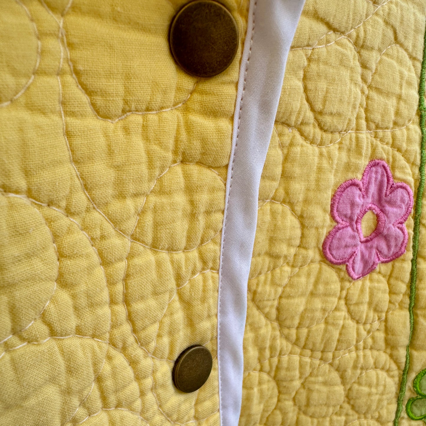 Garden Party Kids Quilt Jacket - Size 3