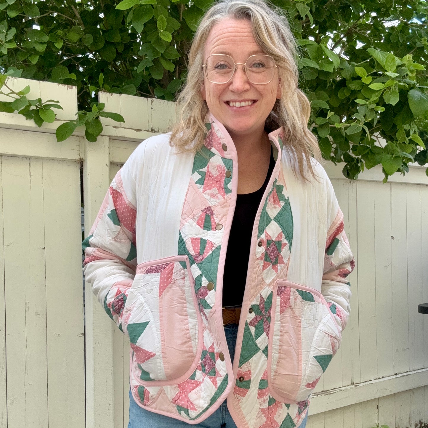Pink Star Jacket - Size Medium