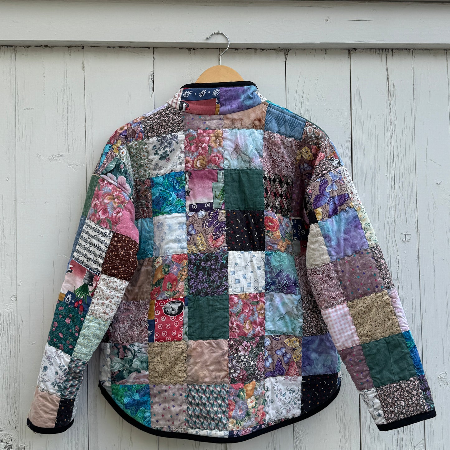 Nostalgia Patchwork Jacket - Size Small
