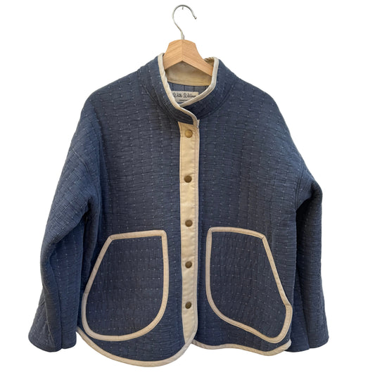 Indigo Stitch Jacket - Size Large
