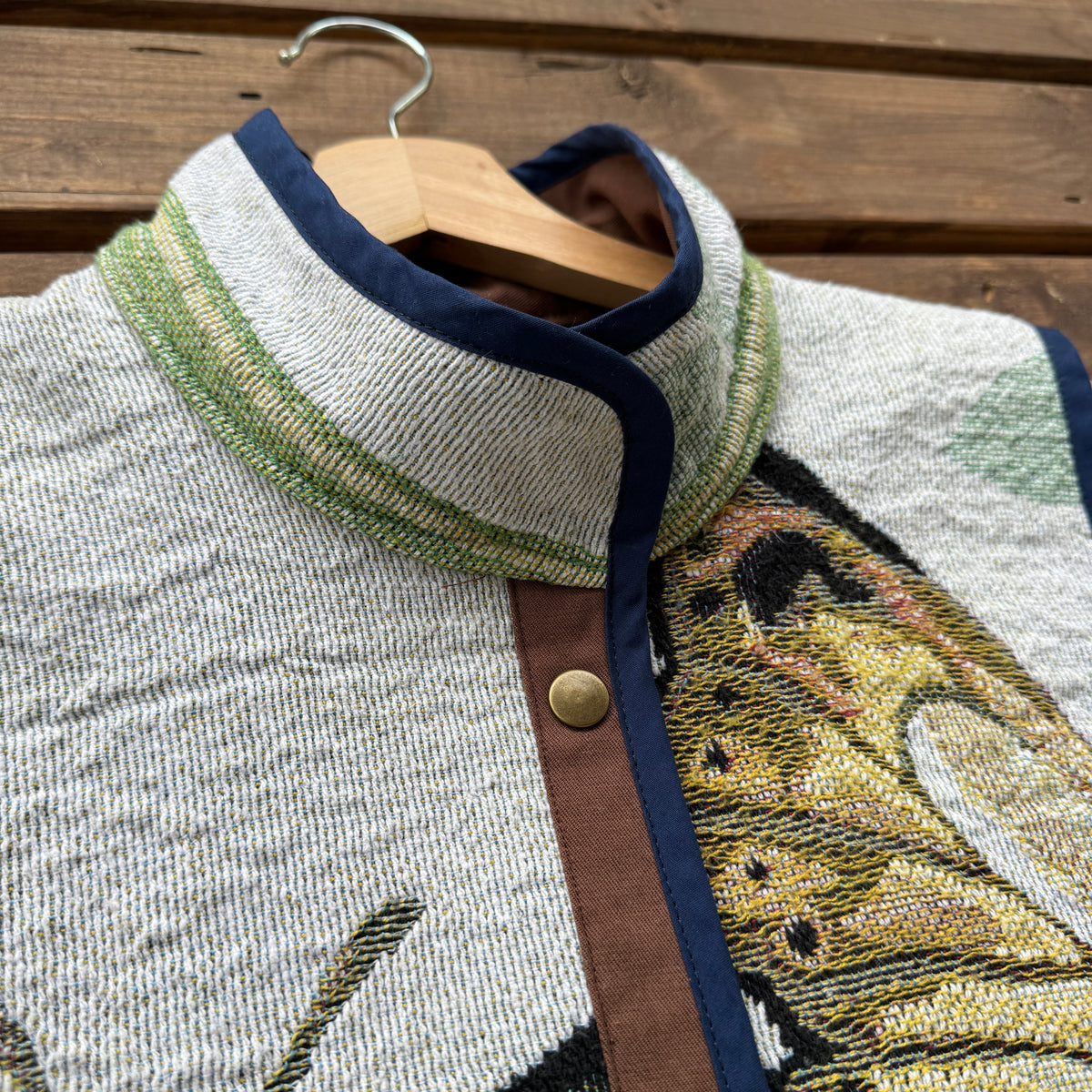 Butterfly Tapestry Vest - Size Medium