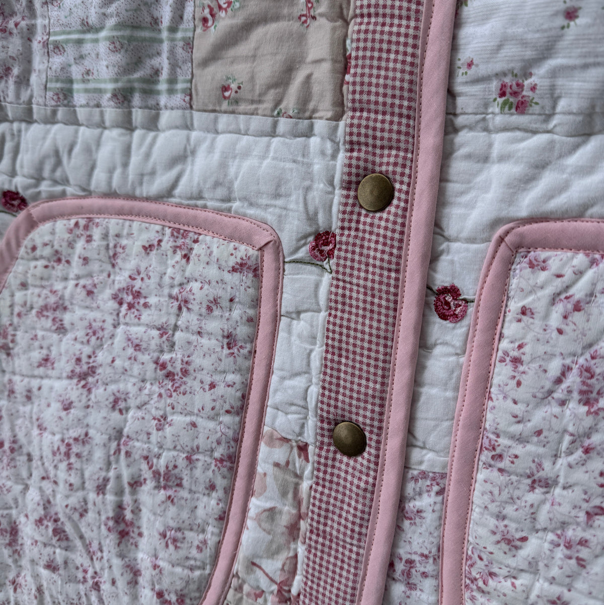 Patchwork Rose Jacket - Size Medium