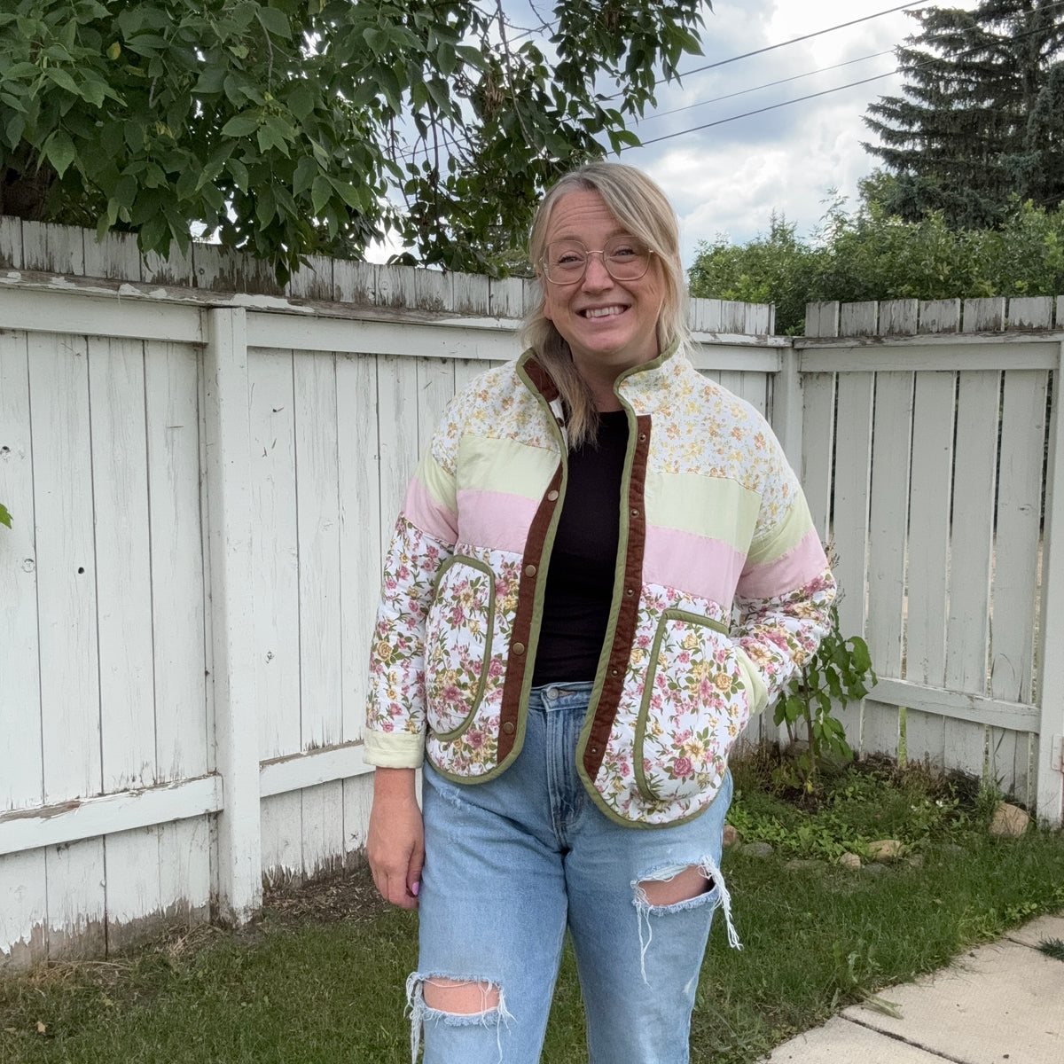 Pastel Garden Jacket - Size Small