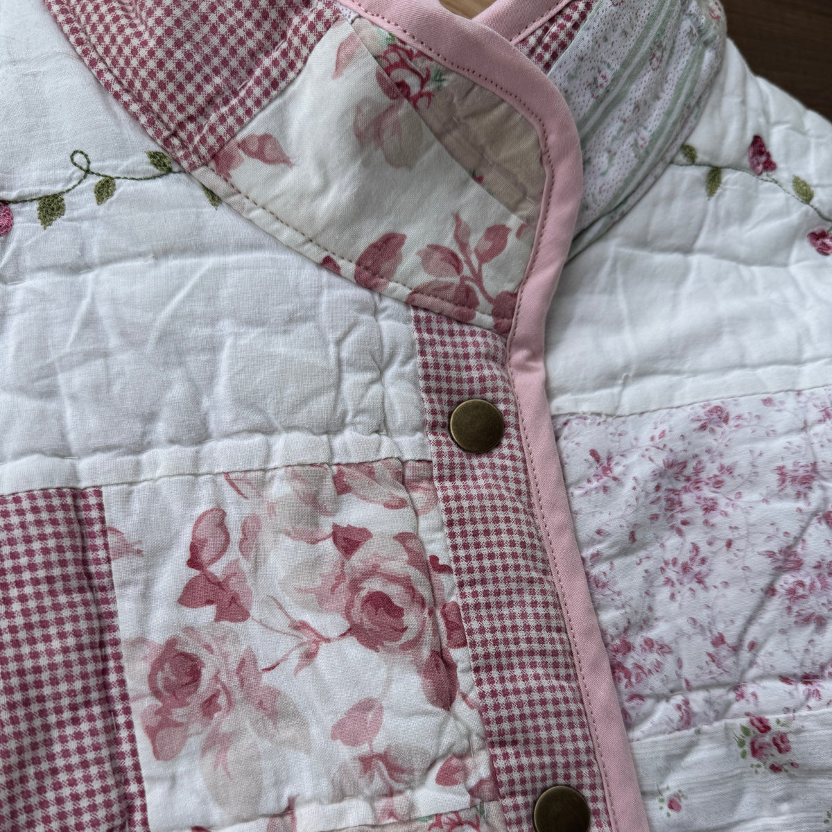 Patchwork Rose Jacket - Size Medium