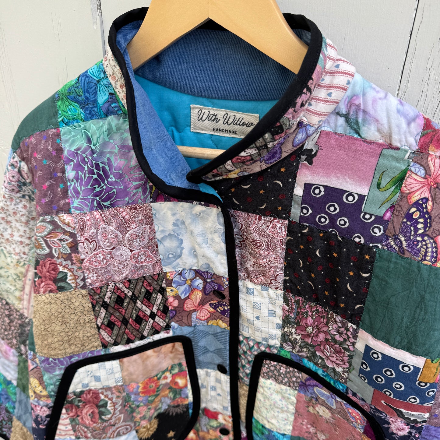 Nostalgia Patchwork Jacket - Size Small