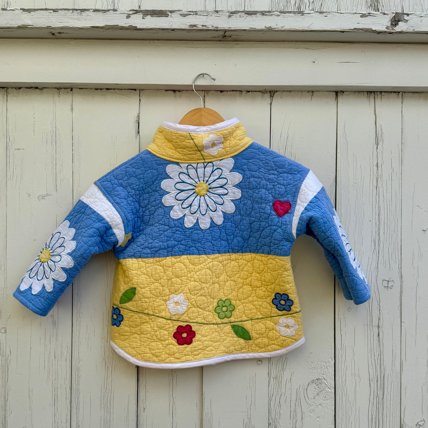 Garden Party Kids Quilt Jacket - Size 3