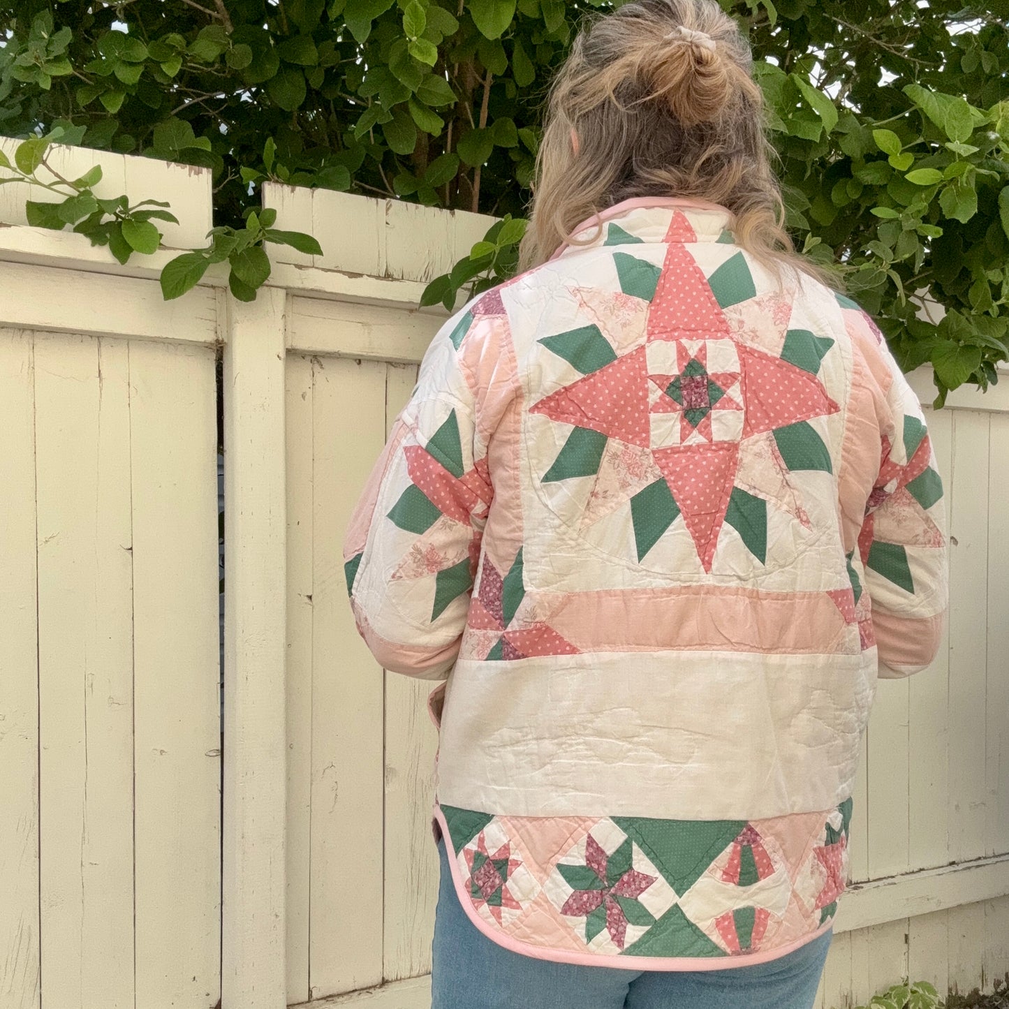 Pink Star Jacket - Size Medium